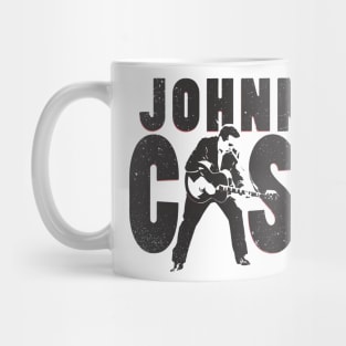 Johnny Cash Logo Vintage Mug